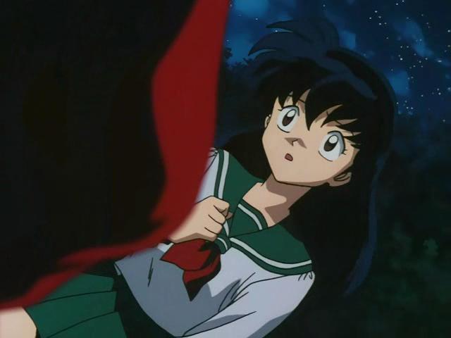 Otaku Gallery  / Anime e Manga / Inu-Yasha / Screen Shots / Episodi / 013 - L`enigma della luna nuova! Inuyasha dai capelli neri! / 116.jpg